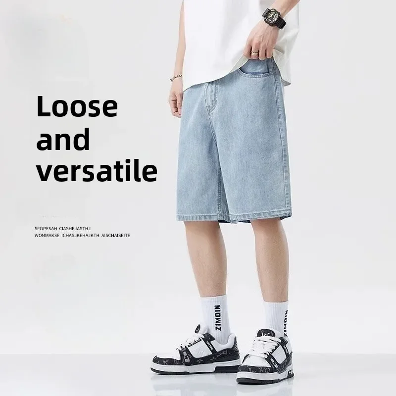 Men'S Fashion Jeans 2025 - Celana Pendek Klasik Musim Panas 2025