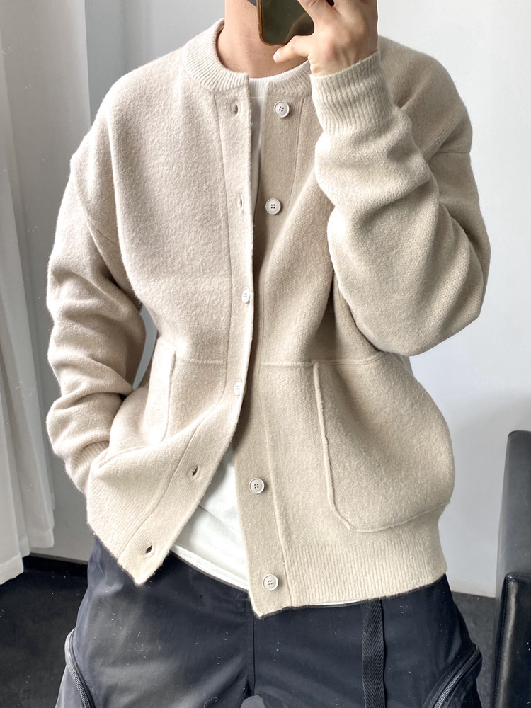 Men'S Fashion Light Jacket - Sweter Rajutan Pria Mode Mewah Ringan