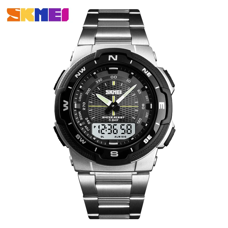 Men'S Fashion Zone - SKMEI jam tangan Quartz pria antiair,