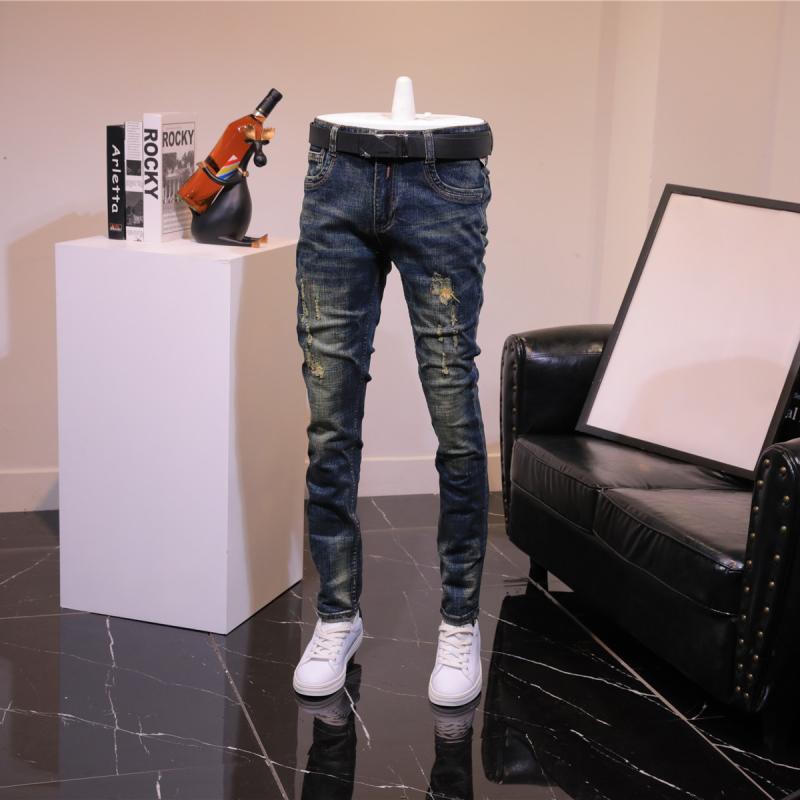 Men'S Fashion Jeans 2025 - Jeans Retro Musim Gugur dan Musim