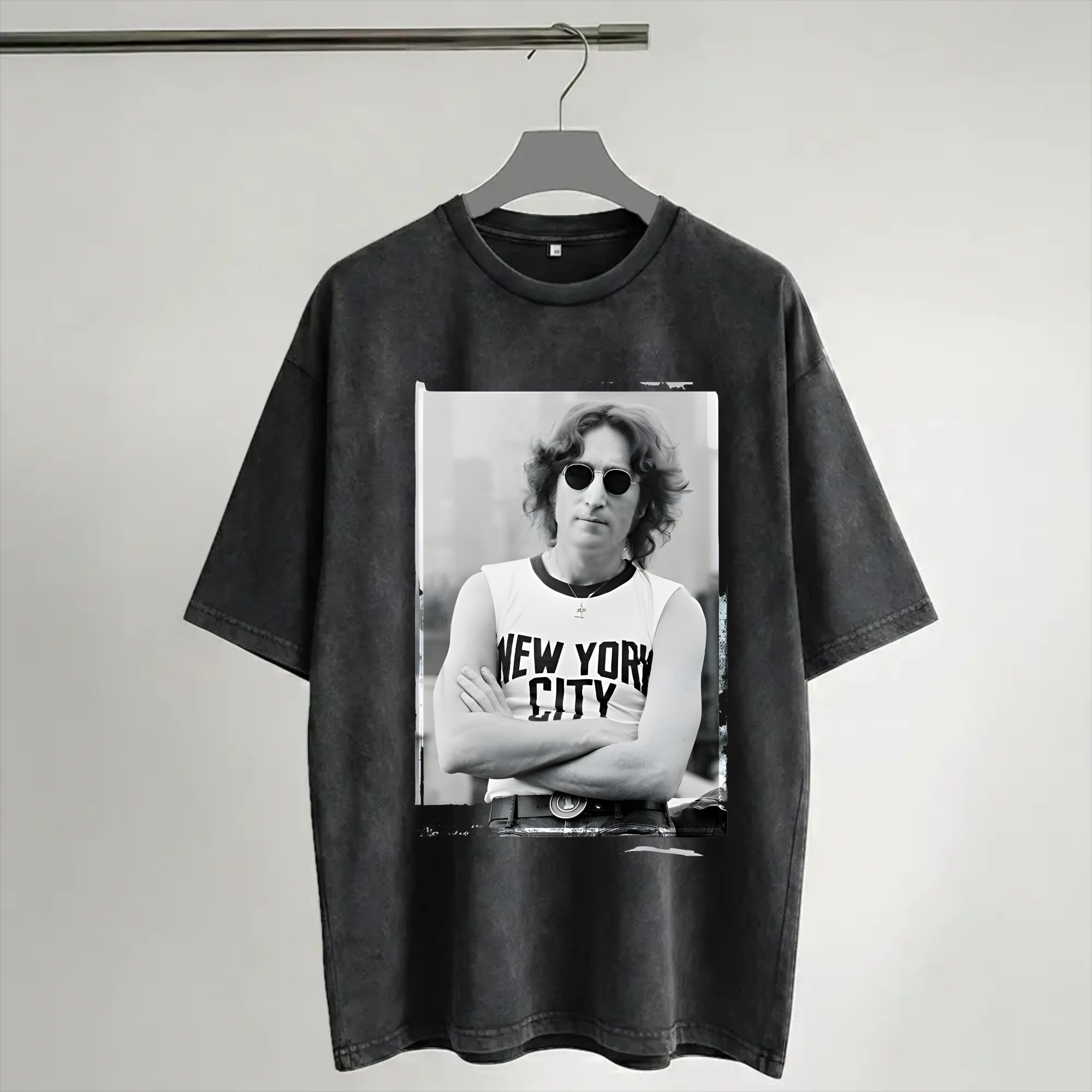 York Men'S Fashion - Kaos Harajuku John Lennon 1972 Live