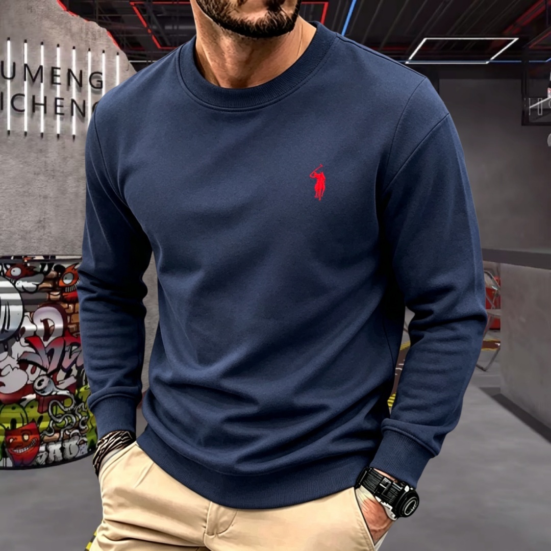 Men'S Fashion T Shirts - Kaos oblong pria lengan panjang berbahan