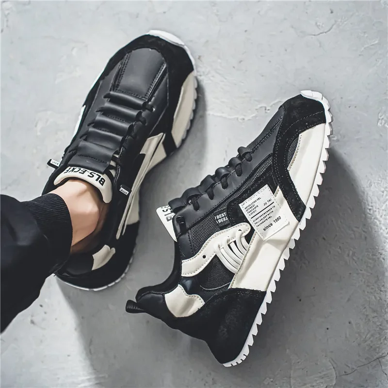 Mens Fashion Trainers 2025 - Sepatu Kasual Pria Desain Tren Musim