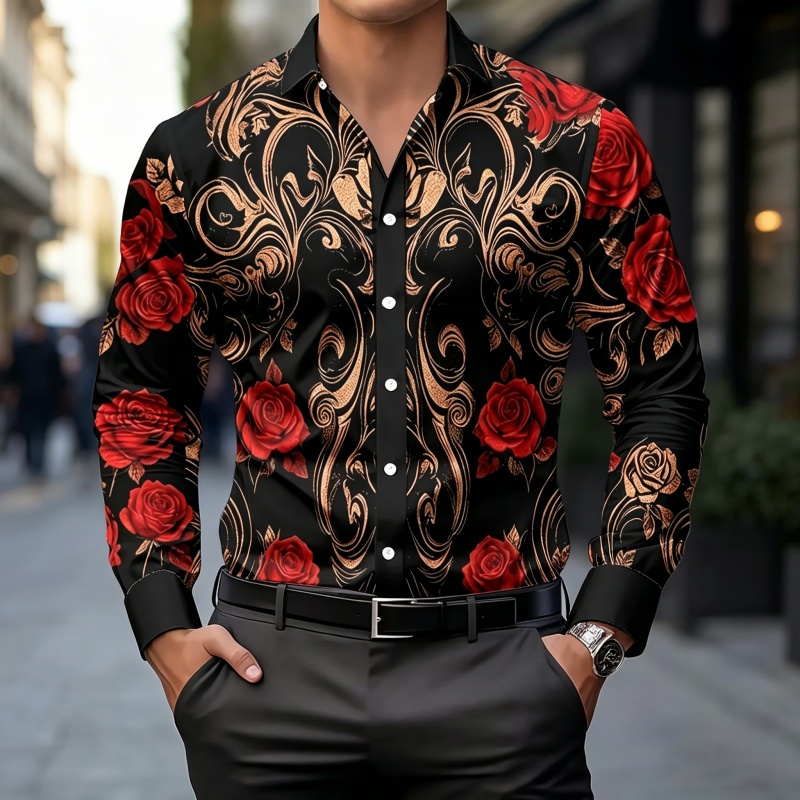 Men'S Fashion For 2026 - Kemeja pria baru 2026, kemeja bermotif