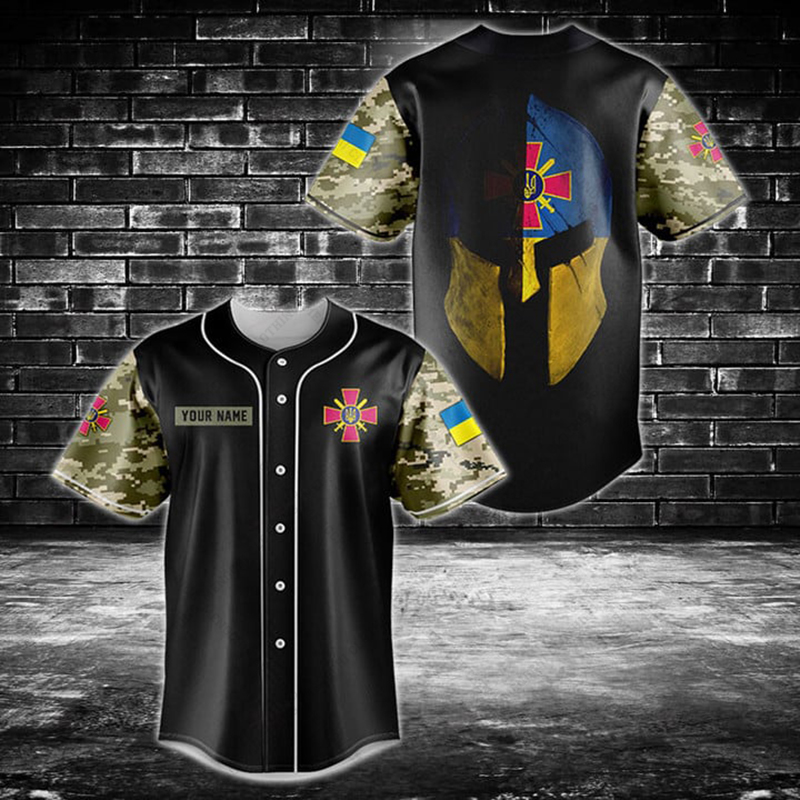 Mens Fashion Baseball Jersey - Kaos Baseball Unisex Kasual Musim Panas