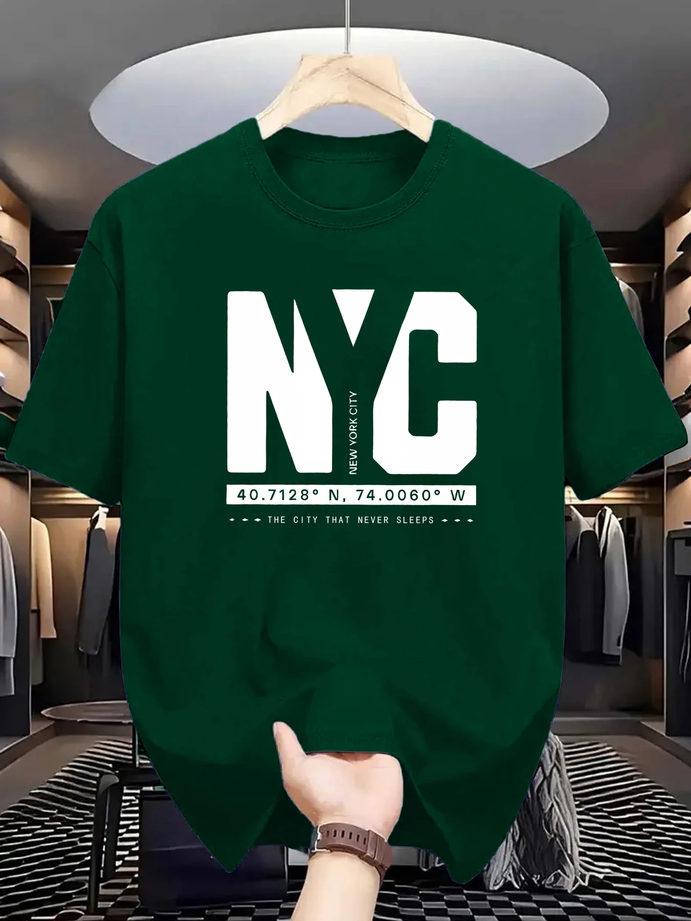 York Men'S Fashion - Tren Fashion Musim Panas Pria Kaos