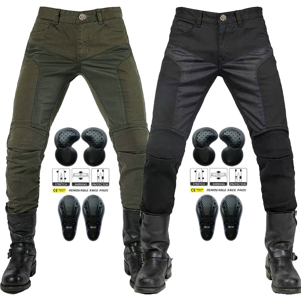 Men'S Fashion Jeans 2025 - Celana jins berkendara sepeda motor, celana