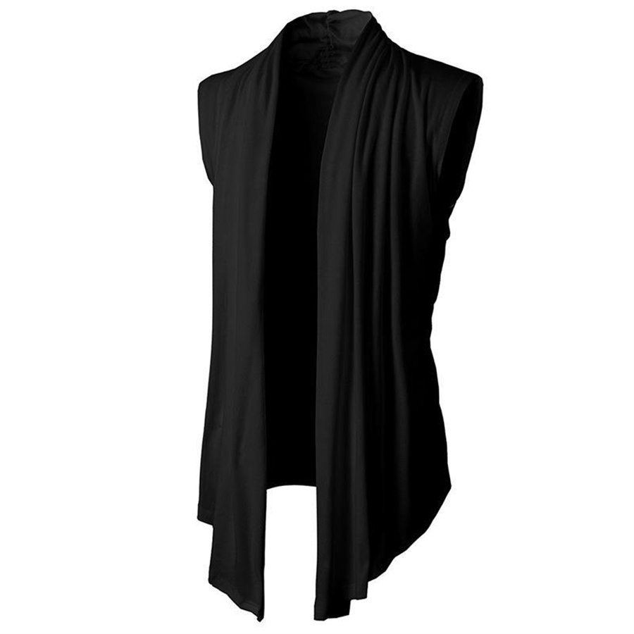 Men'S Fashion V Neck T Shirts - Kaus Tanpa Lengan Pria Musim Panas