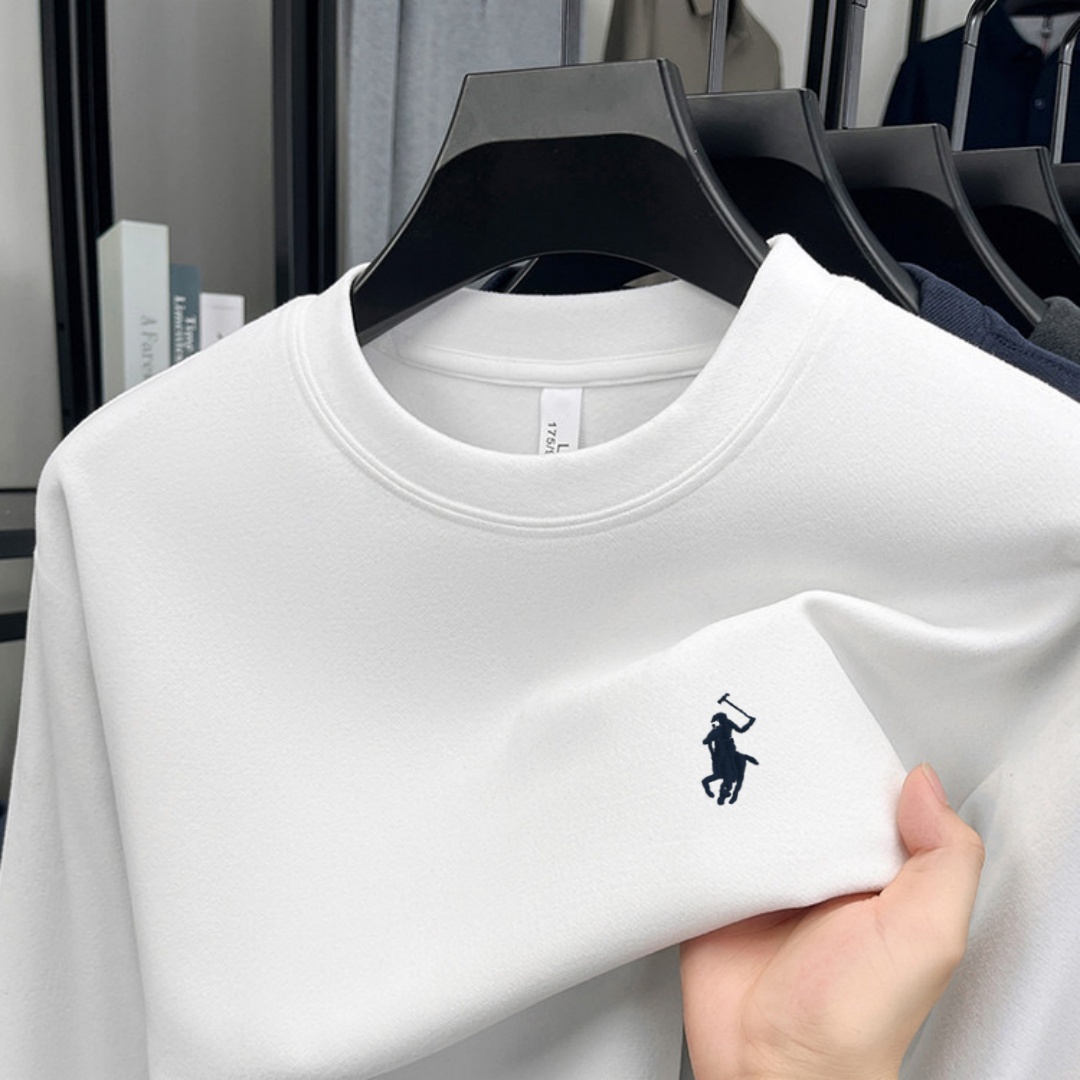 Men'S Fashion T Shirts - Kaos oblong pria lengan panjang berbahan
