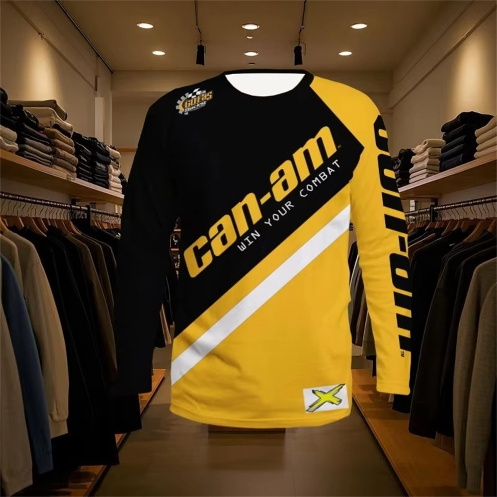 Men'S Fashion Outfits - Kaos Lengan Panjang Leher Bulat untuk