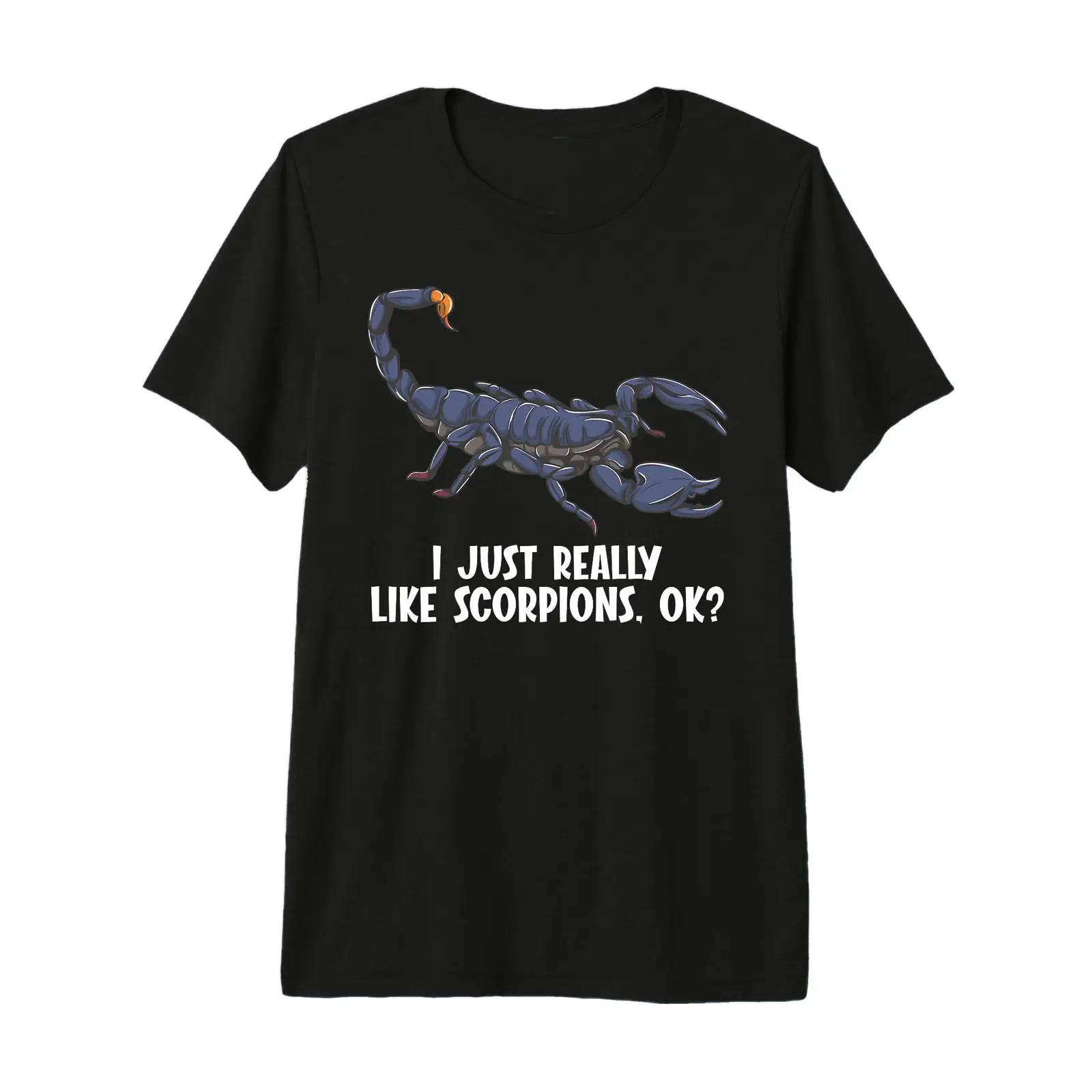 Men'S Fashion Mag - Saya suka Scorpions Scorpion, kaos premium