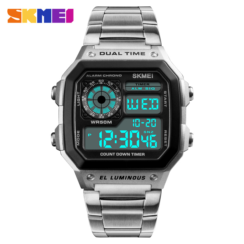 Men'S Fashion Zone - SKMEI 1335 Jam Tangan Digital untuk