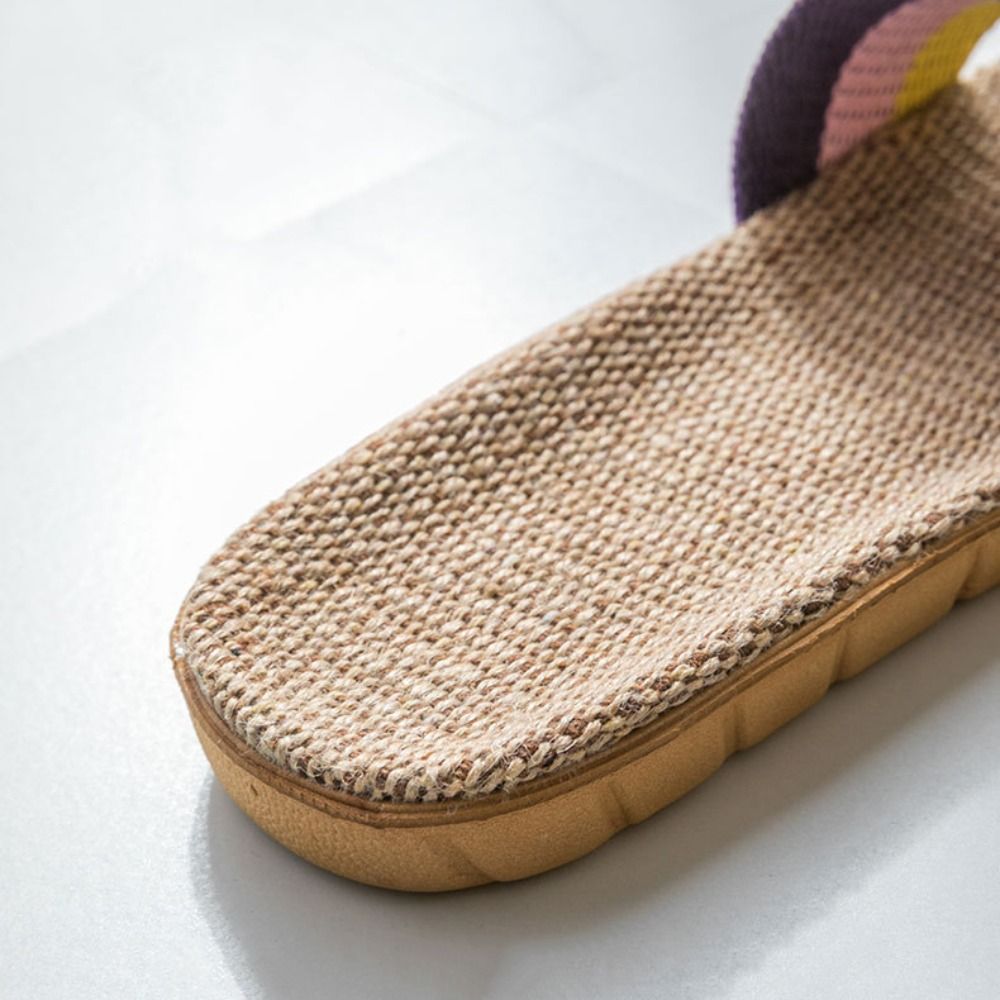 Mens Fashion Sandals - Sendal Linen Gaya Etnis, Sandal Empuk