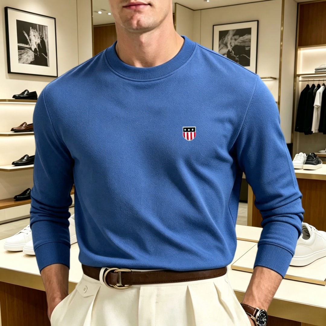 Kaos oblong pria lengan panjan - Men'S Fashion T Shirts ulasan dan harga