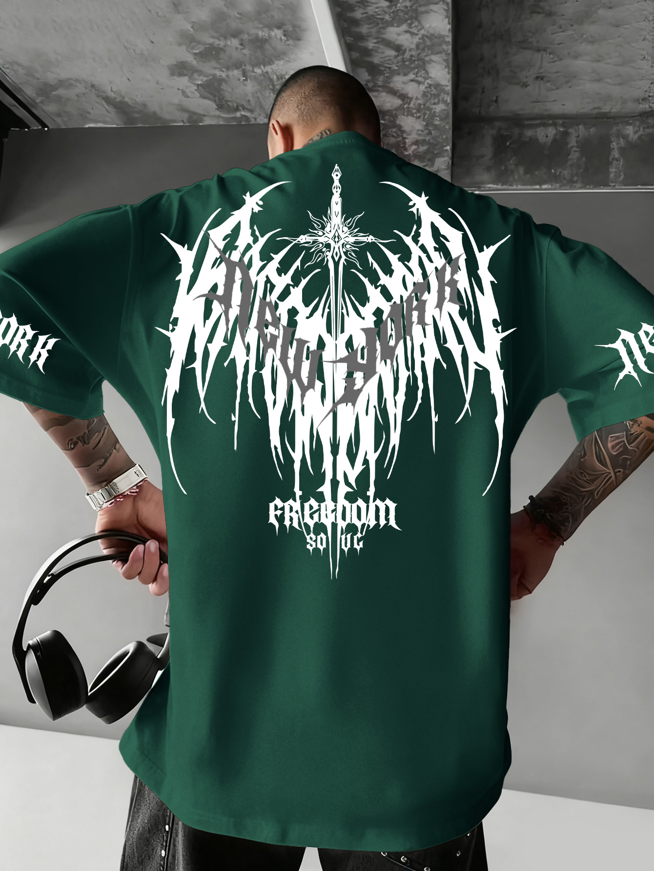 Kaos Lengan Pendek Hip Hop Pri - York Men'S Fashion ulasan dan harga