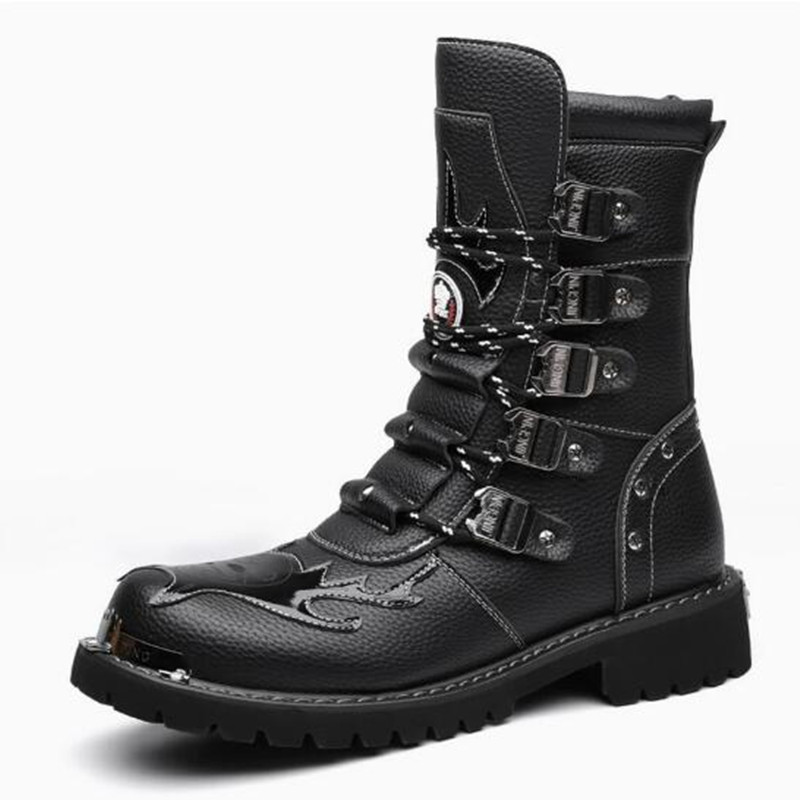 Sepatu Bot Sepeda Motor Empat  - Men'S Fashion Plus ulasan dan harga