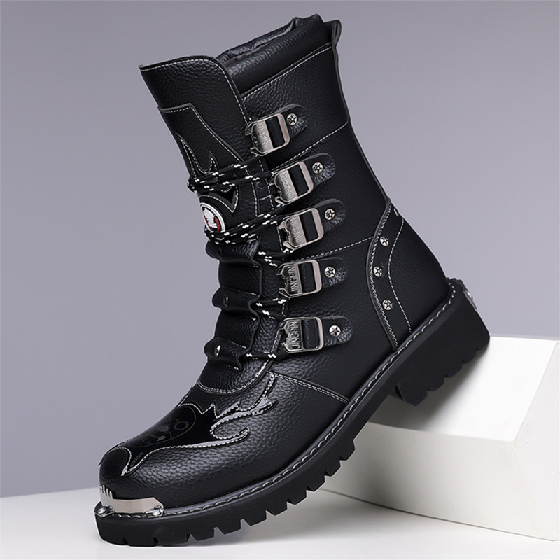 Sepatu Bot Sepeda Motor Empat  - Men'S Fashion Plus ulasan dan harga