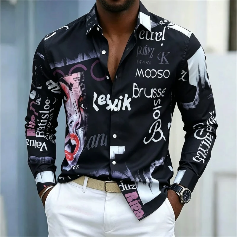 Kemeja Pria Lengan Panjang Ber - Mens Fashion Summer ulasan dan harga