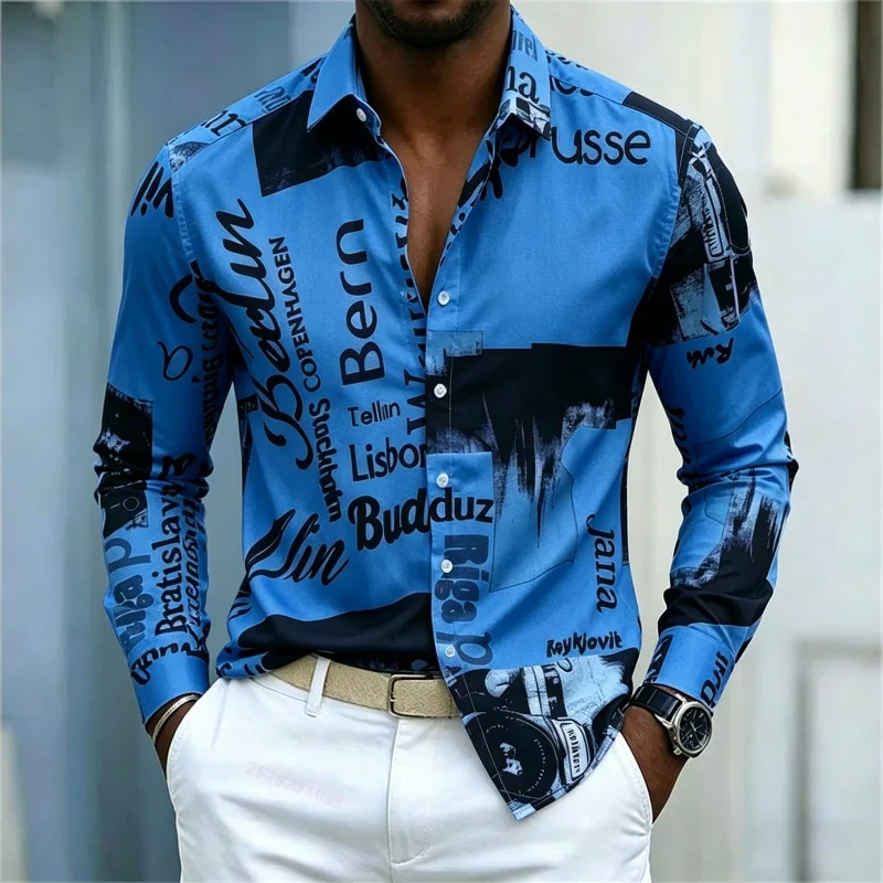 Kemeja Pria Lengan Panjang Ber - Mens Fashion Summer ulasan dan harga