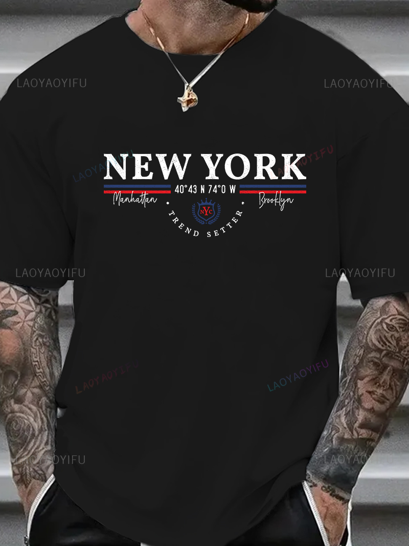Kaos Grafis New York Unisex Vi - York Men'S Fashion ulasan dan harga