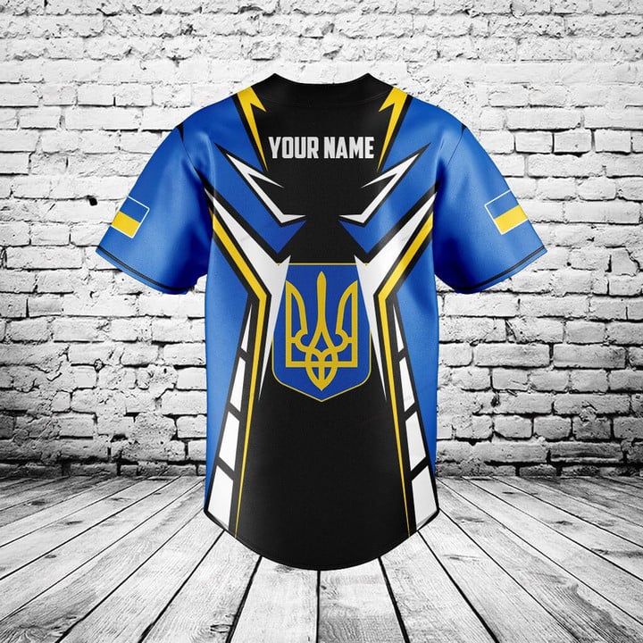 Kaos Kancing Grafis Lambang Uk - Mens Fashion Baseball Jersey ulasan dan harga
