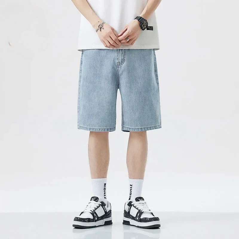 Celana Pendek Klasik Musim Pan - Men'S Fashion Jeans 2025 ulasan dan harga