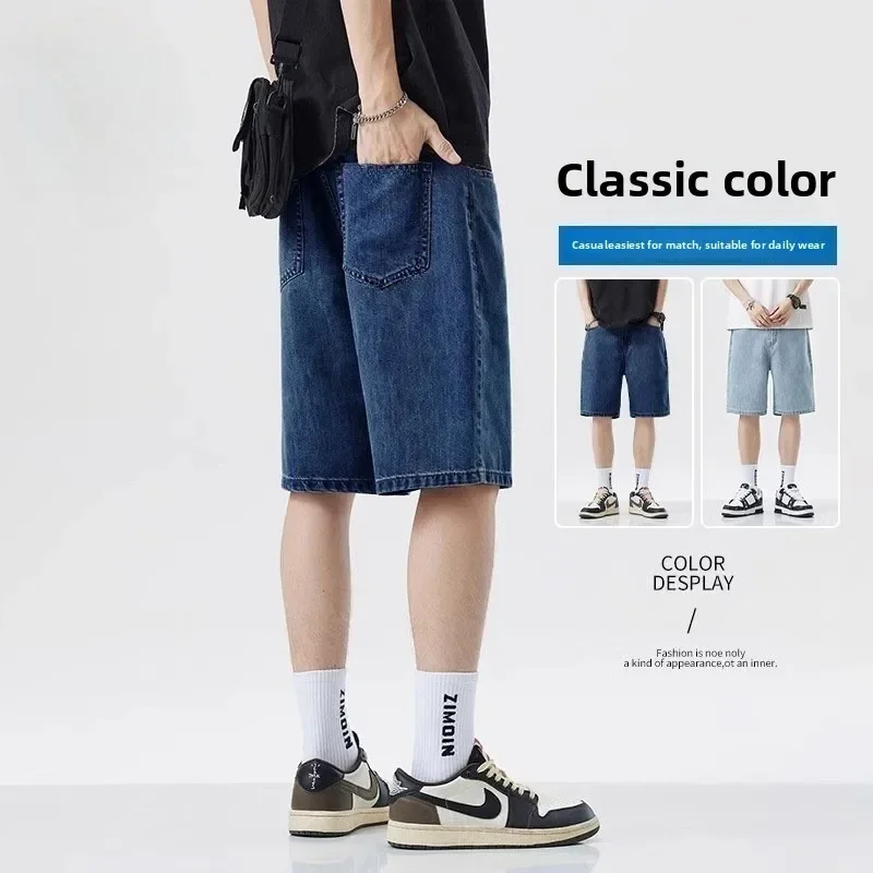 Celana Pendek Klasik Musim Pan - Men'S Fashion Jeans 2025 ulasan dan harga