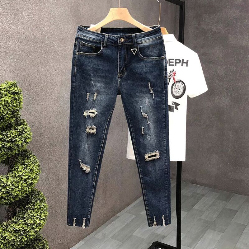 Jeans Crop untuk Pria Celana P - Men'S Fashion Jeans 2025 ulasan dan harga