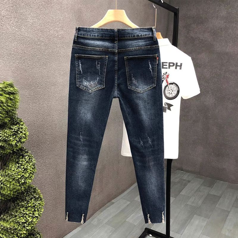 Jeans Crop untuk Pria Celana P - Men'S Fashion Jeans 2025 ulasan dan harga