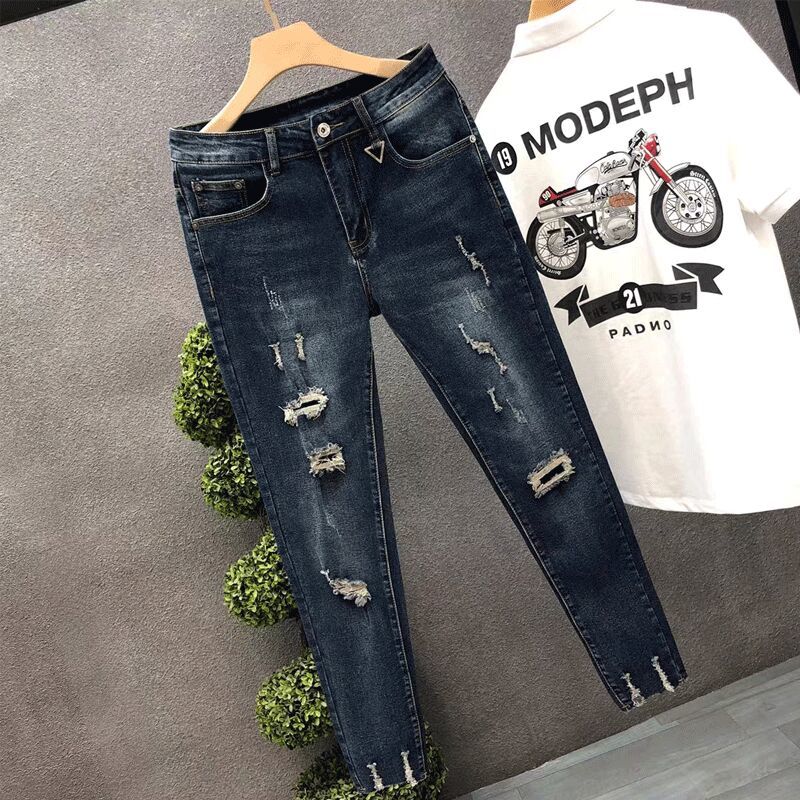 Jeans Crop untuk Pria Celana P - Men'S Fashion Jeans 2025 ulasan dan harga