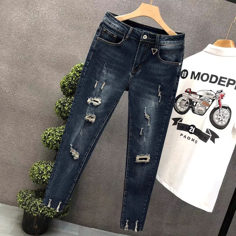 Jeans Crop untuk Pria Celana P - Men'S Fashion Jeans 2025 ulasan dan harga