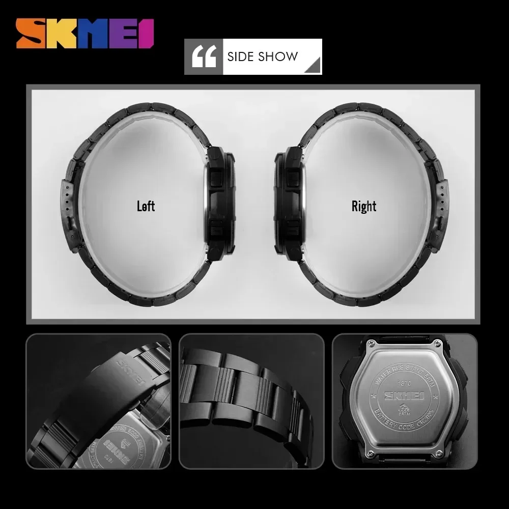 SKMEI jam tangan Quartz pria a - Men'S Fashion Zone ulasan dan harga