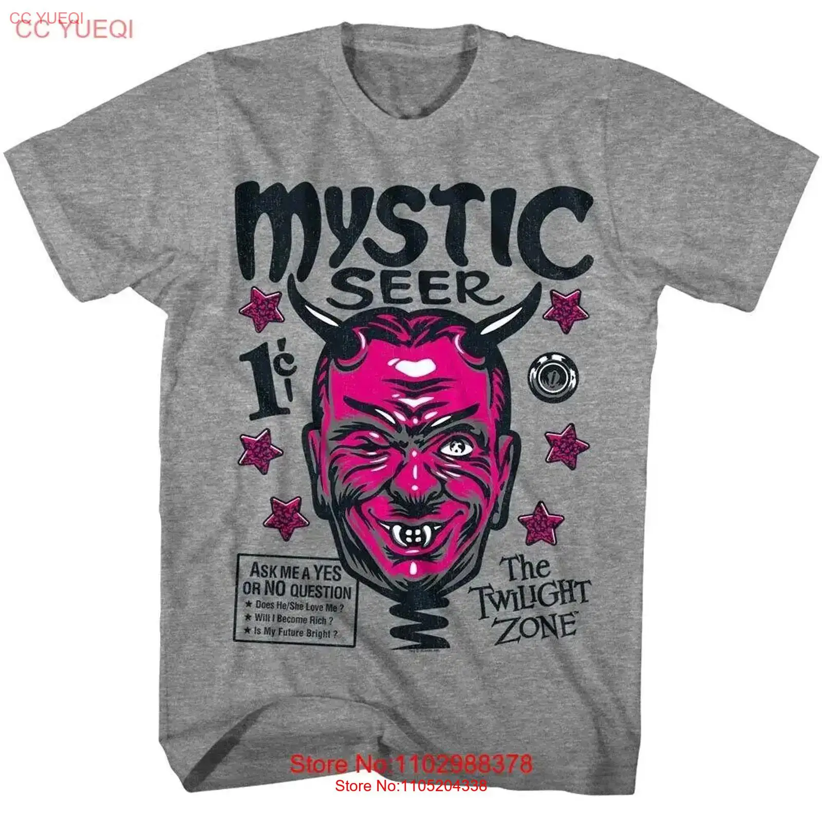 Twilight Zone Mystic Seer Kaos - Men'S Fashion Zone ulasan dan harga