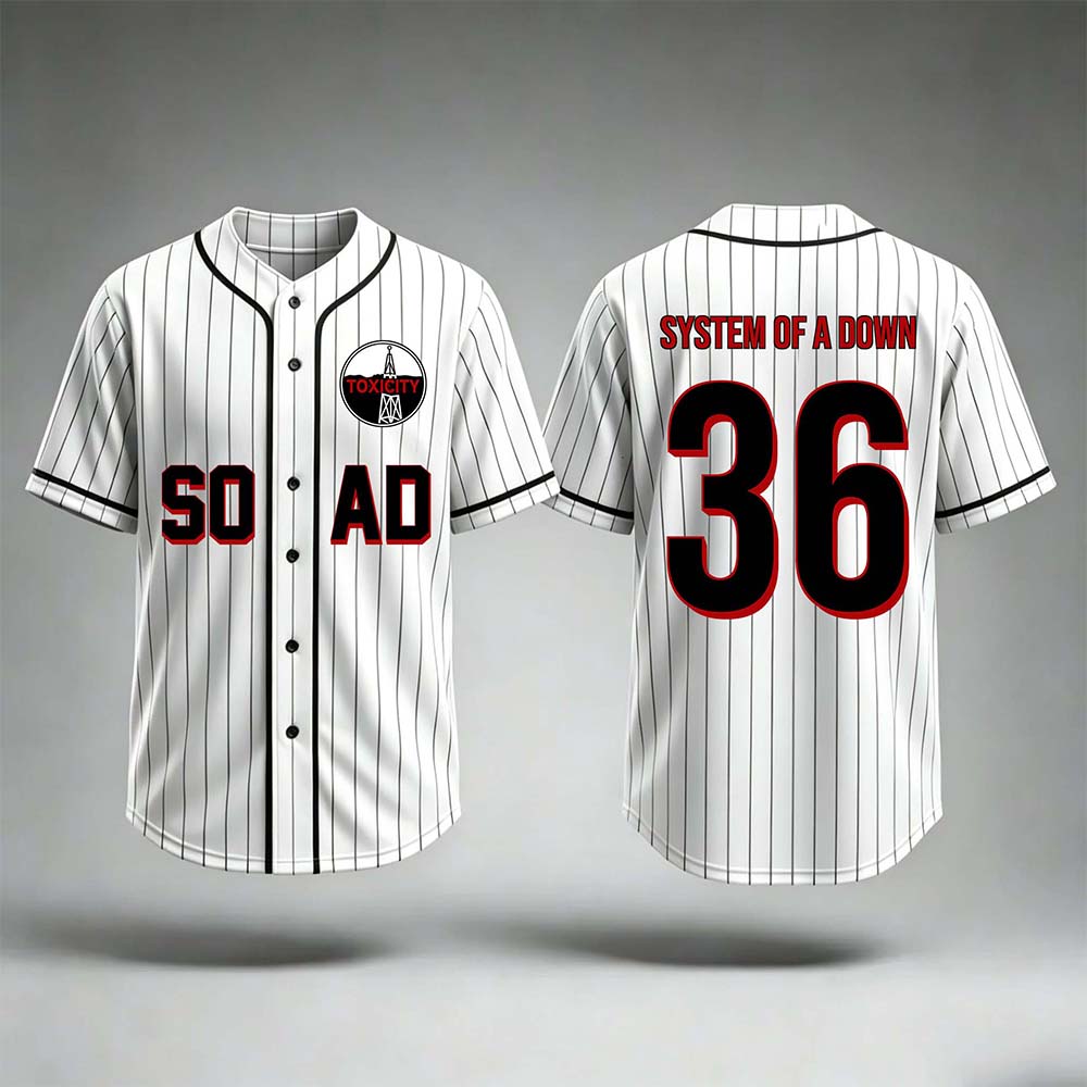 System of A Down Baseball Jers - Mens Fashion Baseball Jersey ulasan dan harga