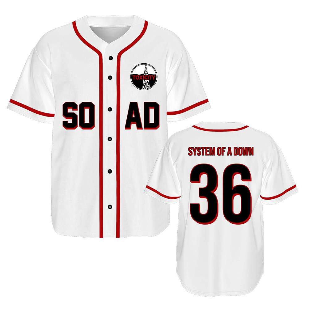 System of A Down Baseball Jers - Mens Fashion Baseball Jersey ulasan dan harga