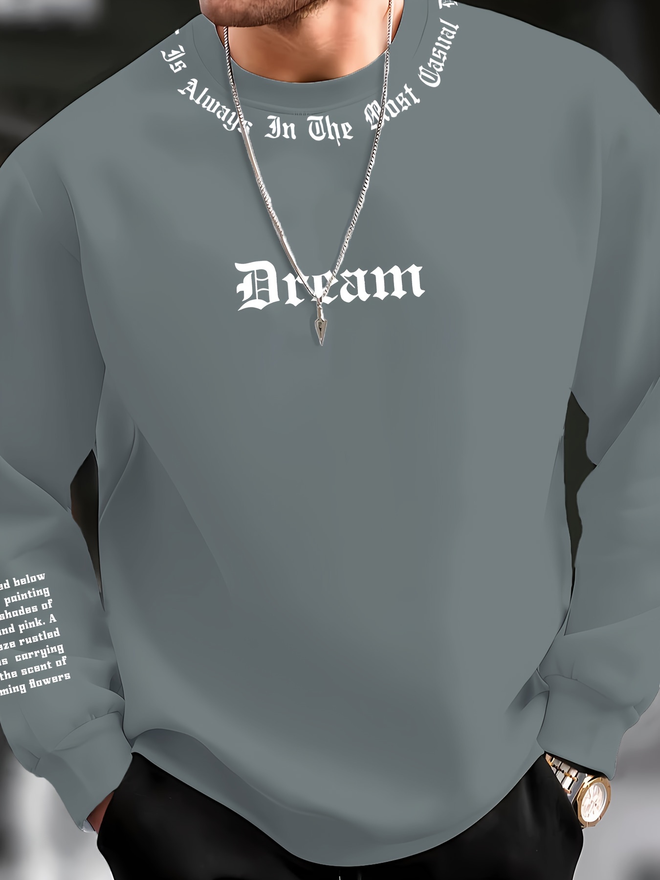Sweatshirt Pria Leher Bulat de - Men'S Fashion For 2026 ulasan dan harga