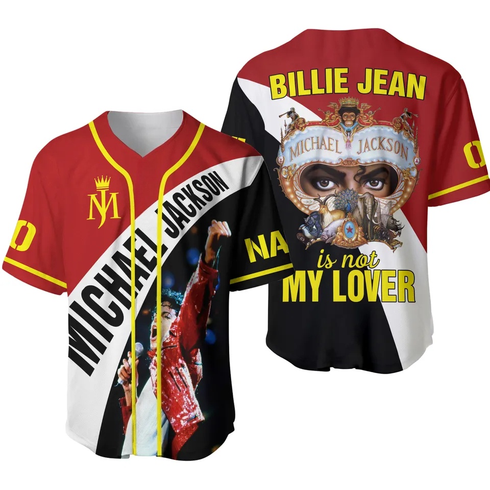 2026Michael Jackson Moonwalker - Mens Fashion Baseball Jersey ulasan dan harga