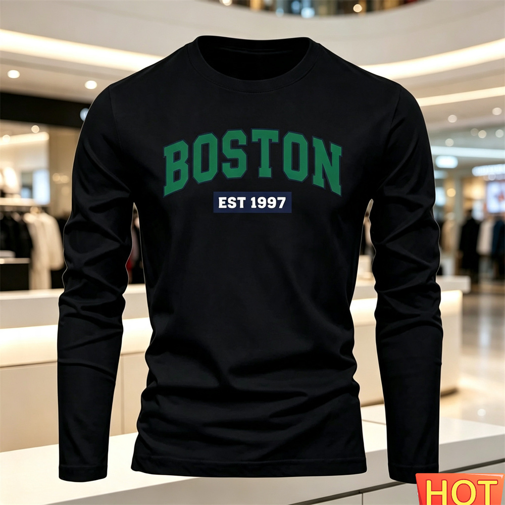 Kaos Lengan Panjang Pria Musim - Men'S Fashion Outfits ulasan dan harga