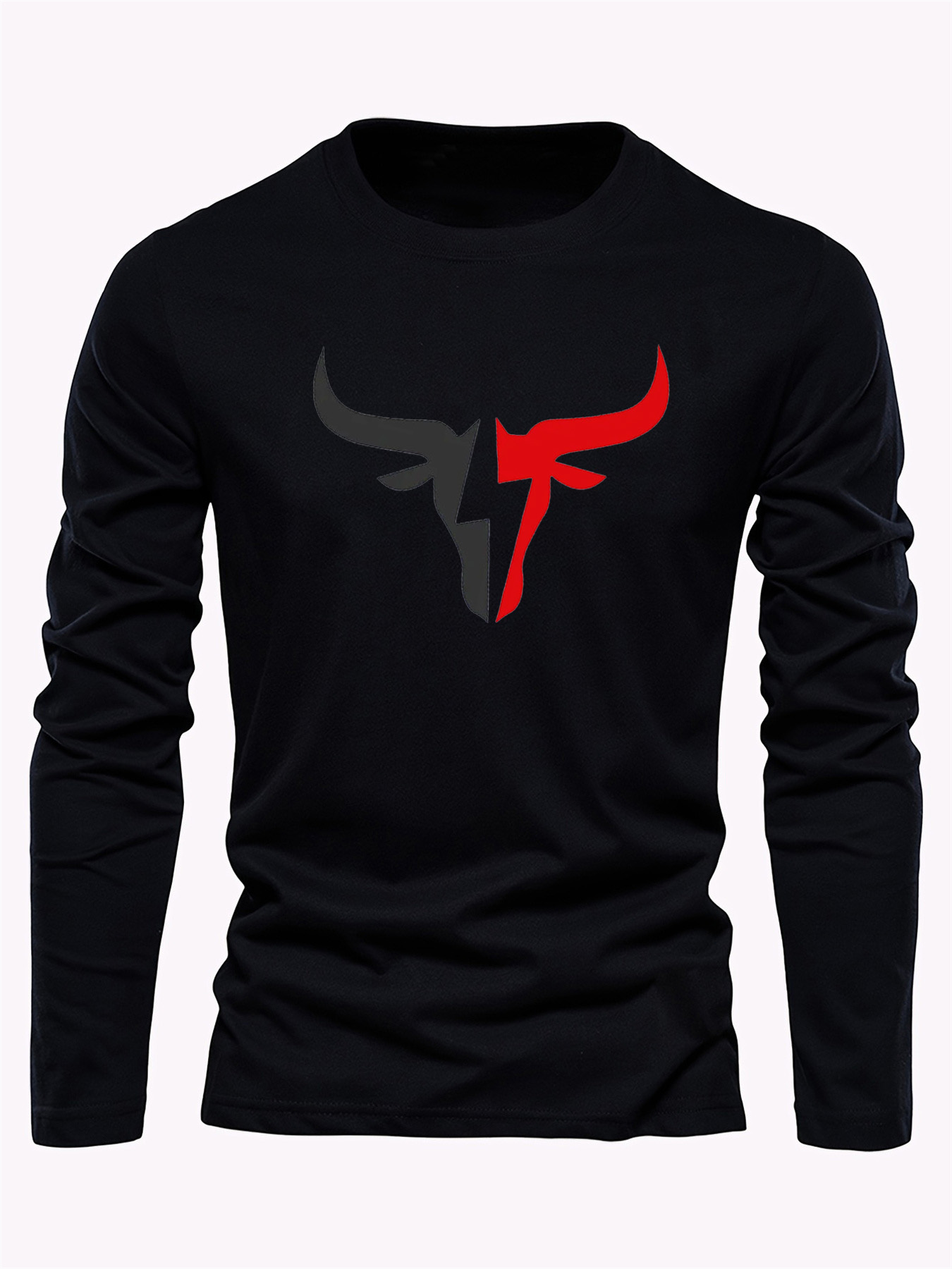Kaos Lengan Panjang Pria Warna - Men'S Fashion Outfits ulasan dan harga