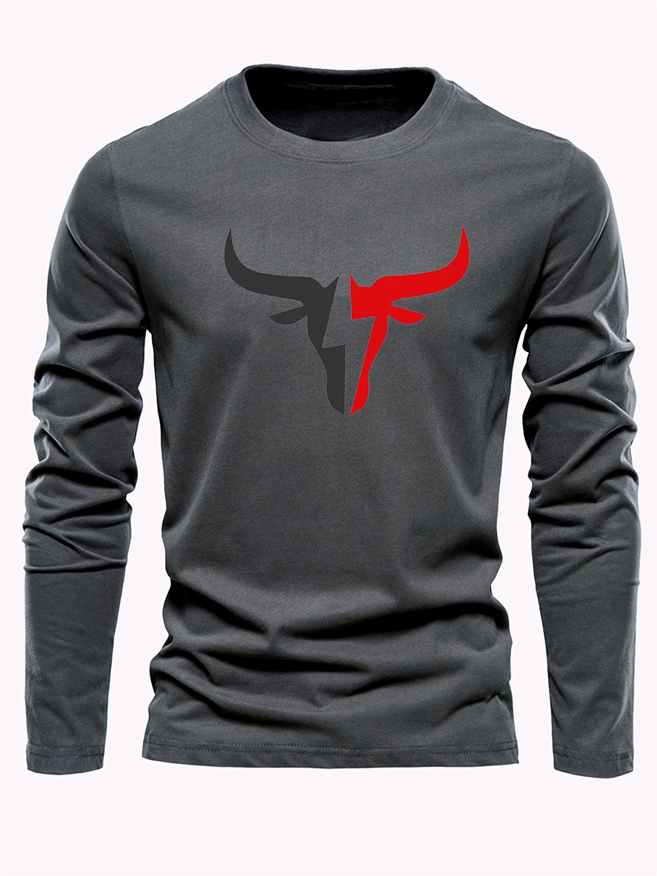 Kaos Lengan Panjang Pria Warna - Men'S Fashion Outfits ulasan dan harga