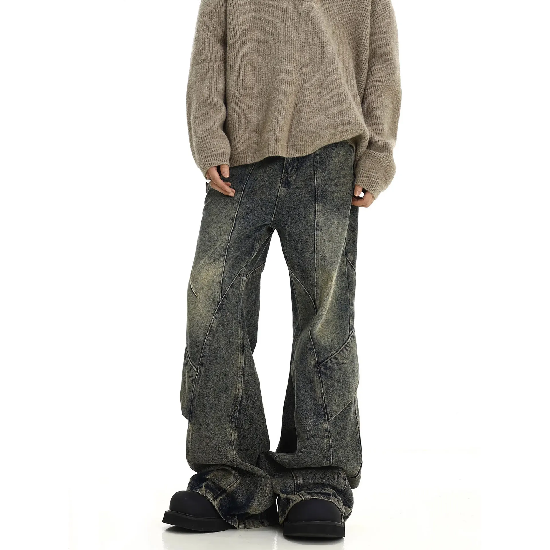 Celana panjang jins Denim pria - Men'S Fashion Jeans 2025 ulasan dan harga