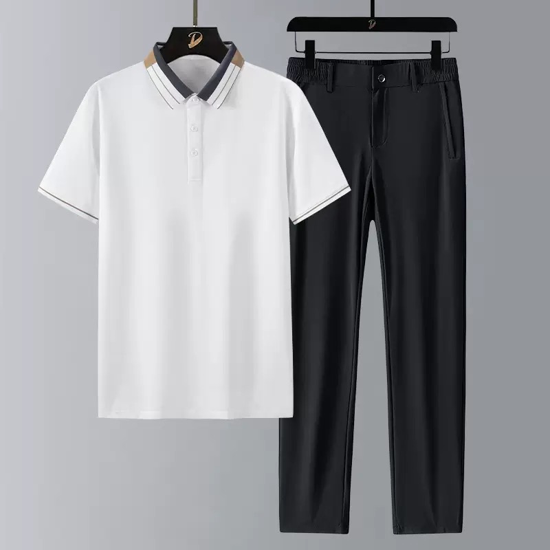 Set Kaos Polo Lengan Pendek Ba - Men'S Fashion Plus ulasan dan harga