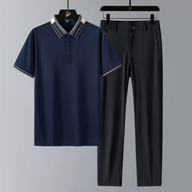 Set Kaos Polo Lengan Pendek Ba - Men'S Fashion Plus ulasan dan harga