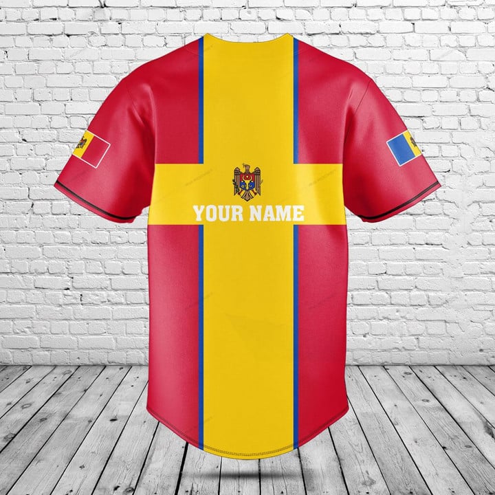 Kemeja Kancing Grafis Bendera  - Mens Fashion Baseball Jersey ulasan dan harga