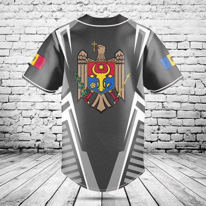 Kemeja Kancing Grafis Bendera  - Mens Fashion Baseball Jersey ulasan dan harga