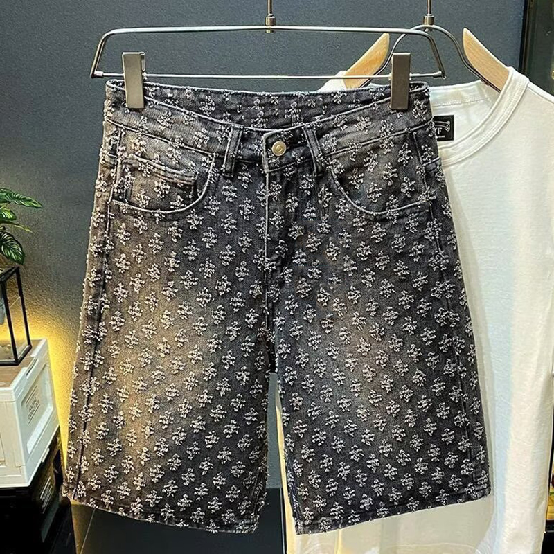 Celana Pendek Koboi Longgar Ga - Men'S Fashion Jeans 2025 ulasan dan harga