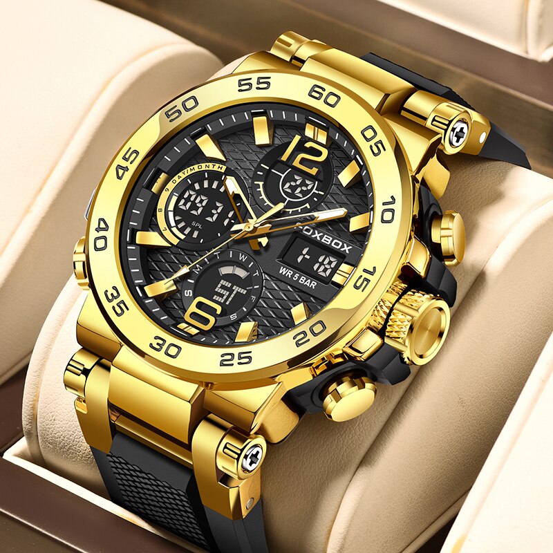 FOXBOX jam tangan bisnis modis - Men'S Fashion Zone ulasan dan harga