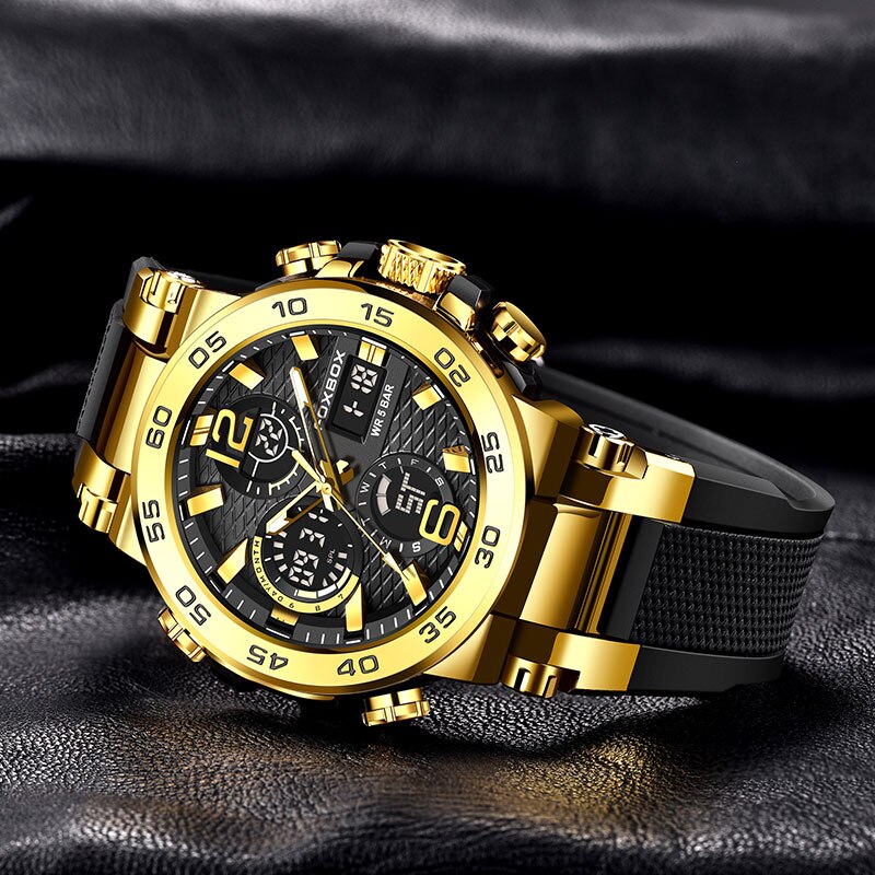 FOXBOX jam tangan bisnis modis - Men'S Fashion Zone ulasan dan harga