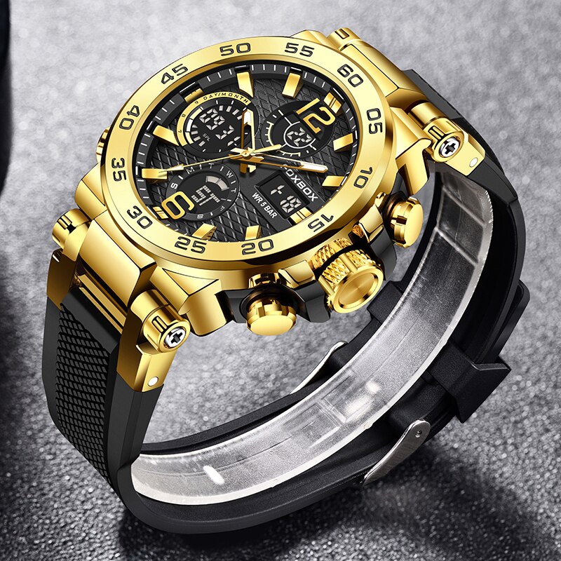 FOXBOX jam tangan bisnis modis - Men'S Fashion Zone ulasan dan harga