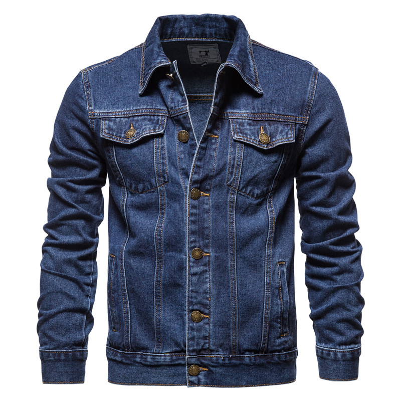 Jaket Denim Pria Musim Gugur 2 - Men'S Fashion Jeans 2025 ulasan dan harga